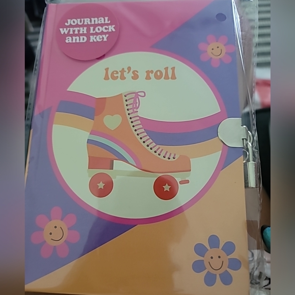 Let's Roll Journal With Lock And Key